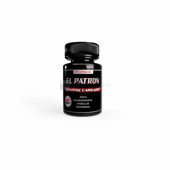 El Patron - cápsulas para potencia 