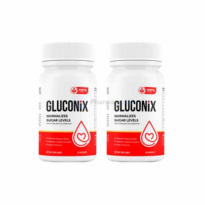 Gluconix - cápsulas para la diabetes 